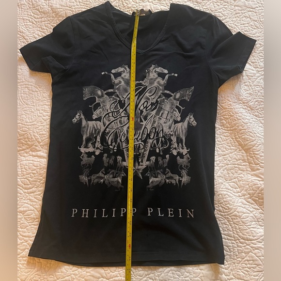 COPY - Philipp Plein “Noir Cowboy” T-shirt - Picture 7 of 8